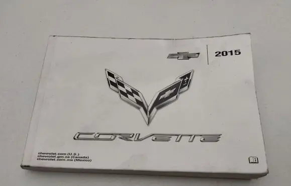 Chevrolet Corvette C7 Owners service history hand book 