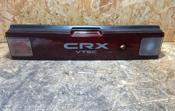Honda CRX Trunk door license plate light bar 03-1008