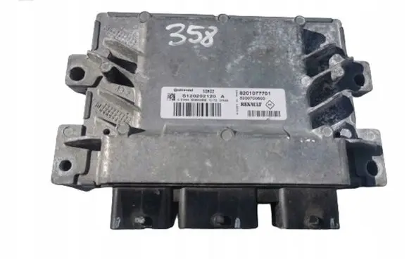Renault Twingo II Engine ECU kit and lock set S120202120A--