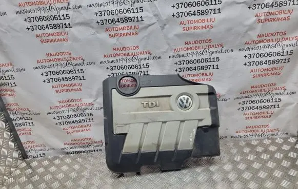 Volkswagen PASSAT B6 Engine cover (trim) 03L103925AM
