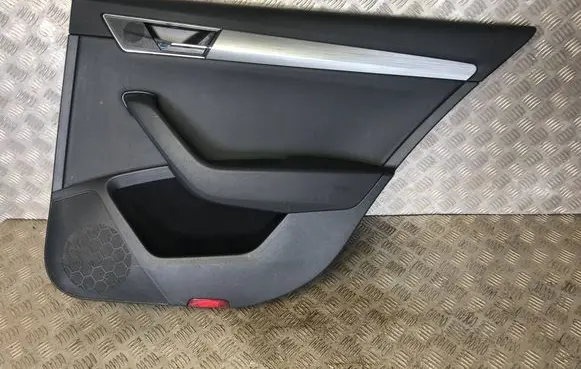 Skoda Superb B8 (3V) Rear door card panel trim 3V9867024
