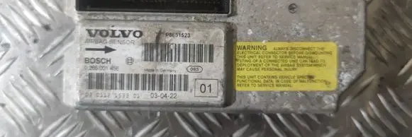 Volvo S80 Airbag control unit/module 8651523