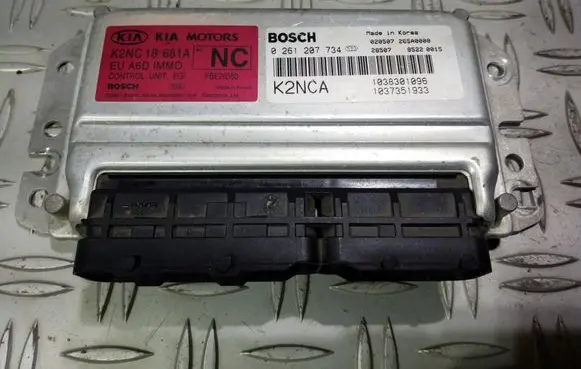 KIA Shuma Engine control unit/module ECU 0261207734 1038301096 020507