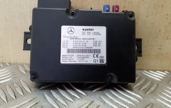 Mercedes-Benz C W205 Other control units/modules A2059008118 A2059013909 A2059022605