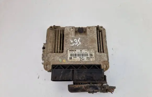 Opel Astra H Engine control unit/module 8973785711 0281011943