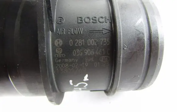 Audi A4 S4 B8 8K Mass air flow meter 0281002765