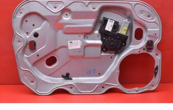 Ford C-MAX I Front door window regulator with motor 7M51R045H17A