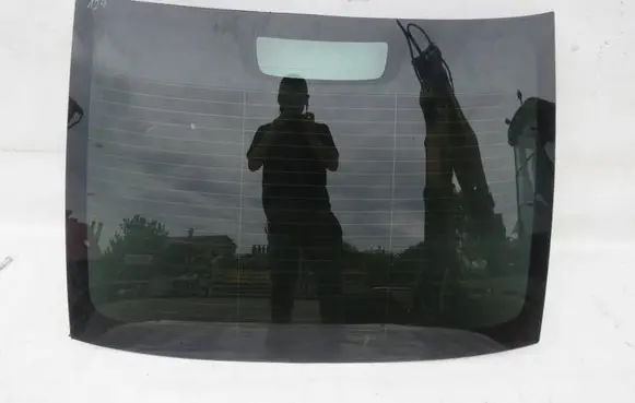 Volvo S60 Rear door window glass 43R001057 DOT27AS2M23100 E000184