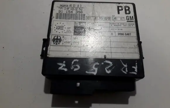 Opel Frontera A Comfort/convenience module 91154390 0623183