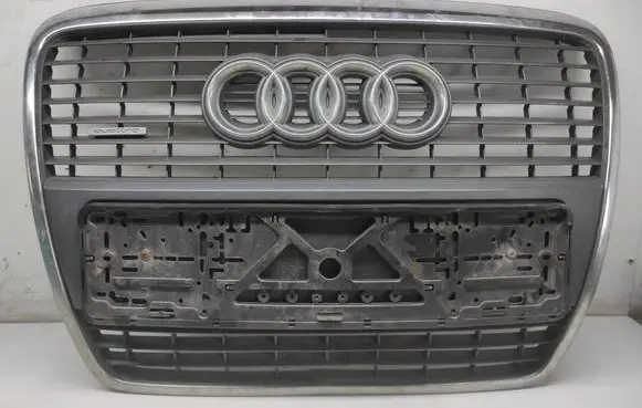 Audi A6 S6 C6 4F Front bumper upper radiator grill 4F0853651S