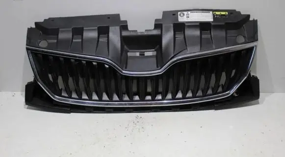 Skoda Fabia Mk3 (NJ) Front bumper upper radiator grill 6V0853653 320020112801 0280130201
