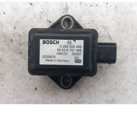 BMW 7 E65 E66 ESP acceleration yaw rate sensor 0265005249