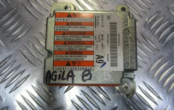 Opel Agila A Airbag control unit/module 610631100