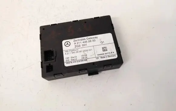 Mercedes-Benz E W211 Other control units/modules a2114452600 a2115403545