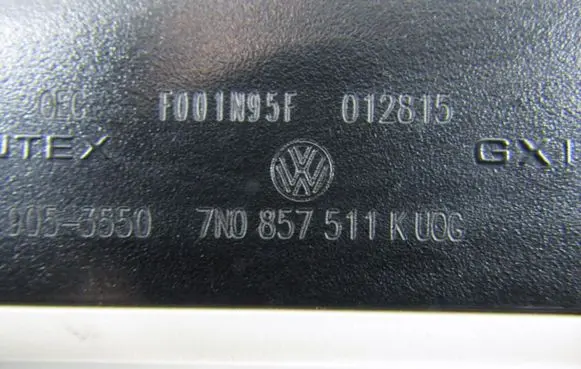 Volkswagen PASSAT CC Rear view mirror (interior) 7N0857511K