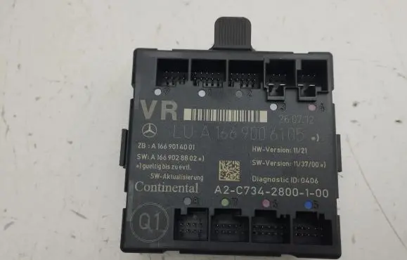 Mercedes-Benz B W246 W242 Door control unit/module A1669006105