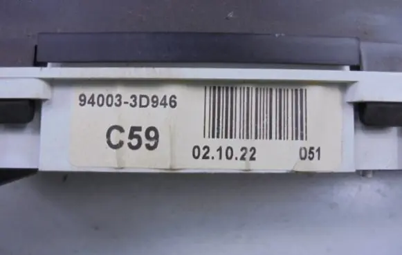 Hyundai Sonata Speedometer (instrument cluster) 94003-3D946