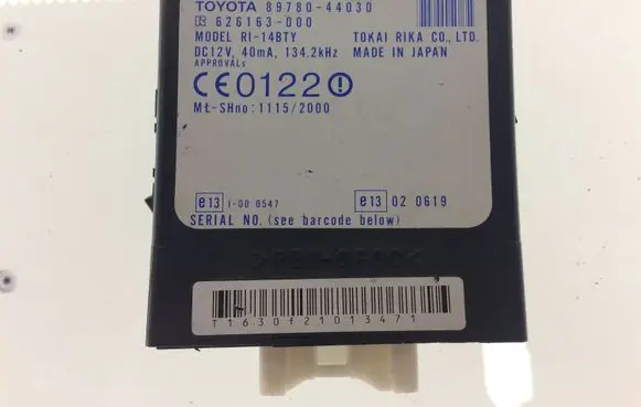Toyota Avensis Verso Immobilizer control unit/module 8978044030