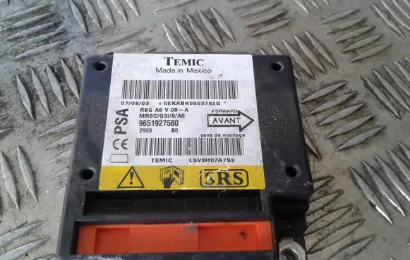 Citroen C3 Airbag control unit/module 9651927580