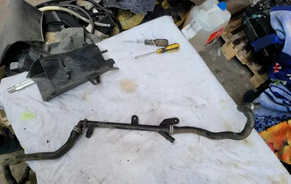 BMW 5 F10 F11 Engine coolant pipe/hose 9193864