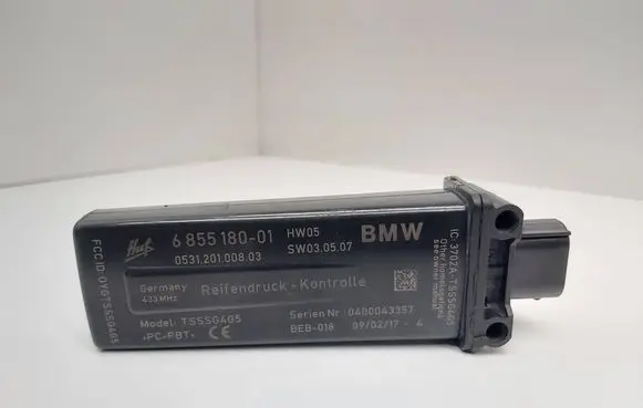 BMW 3 GT F34 Tire pressure control unit 6855180 TSSSG4G5 05312010083