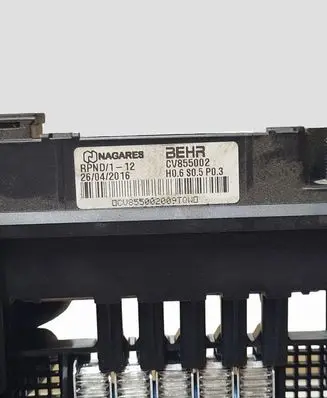 Opel Astra K Electric cabin heater radiator CV855002 13506798