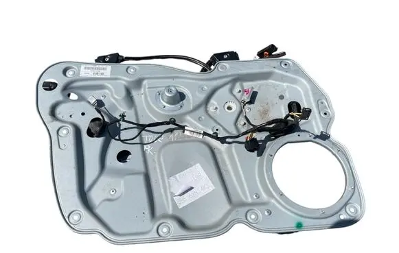 Volkswagen Touran II Front window lifting mechanism without motor 1T2837729BA 04897861 117117Q