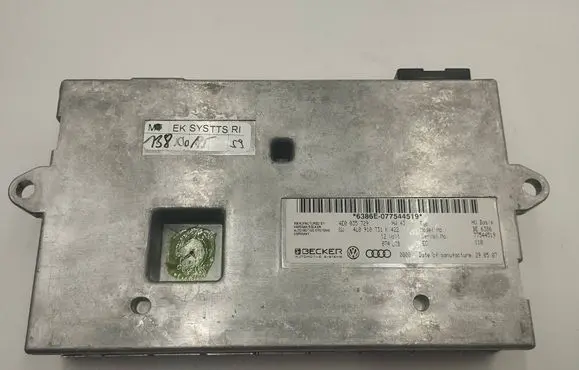 Audi Q7 4L MMI control unit 4E0035729 4L0910731K