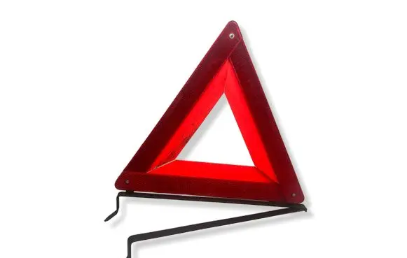 Volvo V70 Emergency warning sign 2040E2133