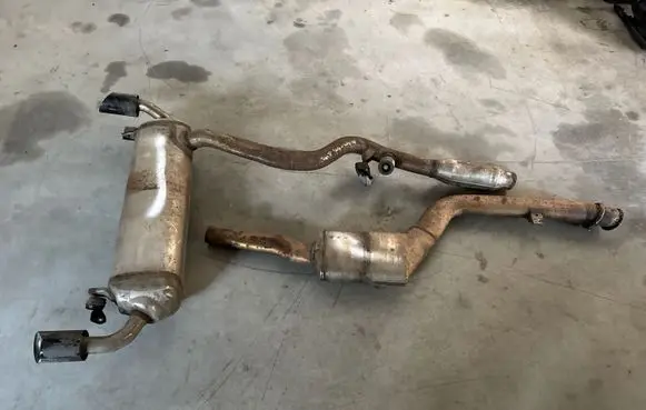 BMW 3 G20 G21 Muffler/silencer 8698977