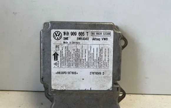 Skoda Octavia Mk2 (1Z) Airbag control unit/module 1K0909605T 5WK43412
