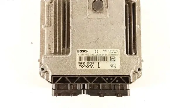 Toyota Yaris Engine control unit/module 896610DC20 0281015385