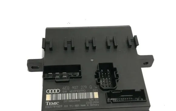 Audi A8 S8 D3 4E Comfort/convenience module 4E0907279Q 4E0910279Q 00007898B9