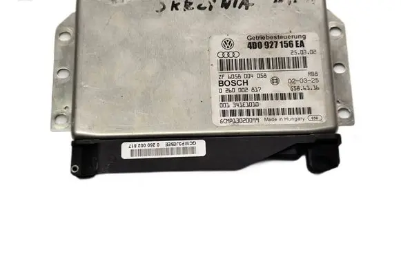 Audi A8 S8 D2 4D Gearbox control unit/module 4D0927156EA 0260002817 ZF6058004058