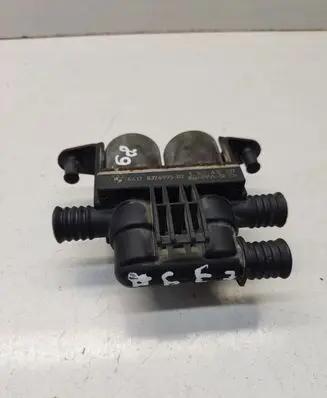 Coolant heater control valve