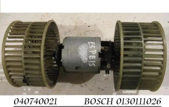 Renault Espace II Heater fan/blower 040740021 0130111026