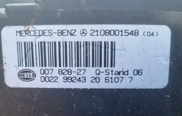 Mercedes-Benz E W210 Vacuum pump 002299243 00782827 2108001548