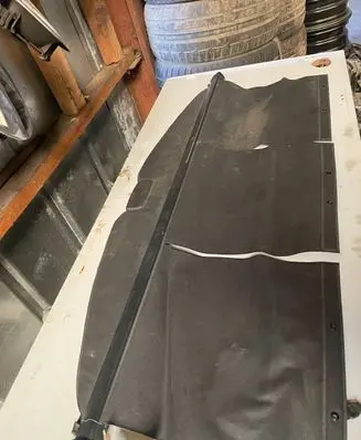 Toyota Corolla Verso AR10 Parcel shelf load cover 