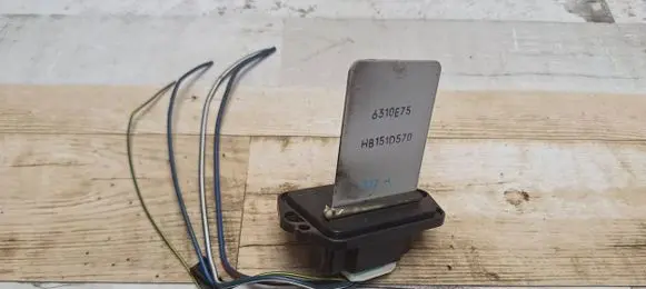 Mazda 2 Heater blower motor/fan resistor HB151D570