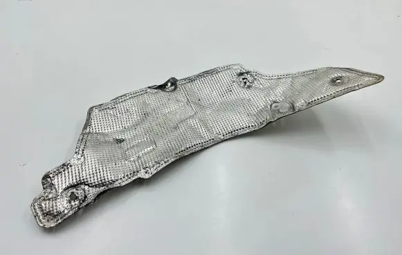 Audi A7 S7 4G Heat shield in engine bay 4G0804162