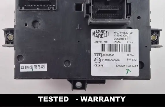 Fiat Ducato Fuse module 1365823080 Y503440520109