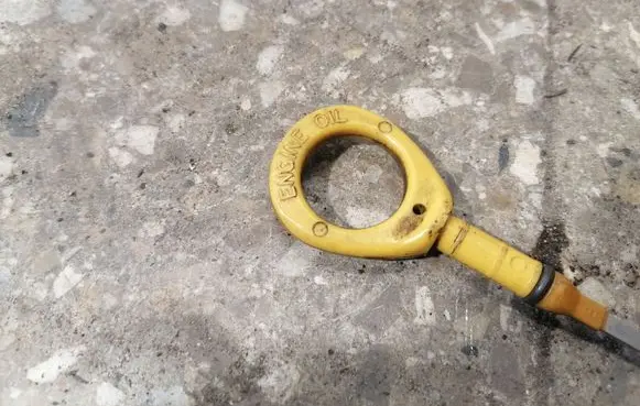 Oil level dip stick