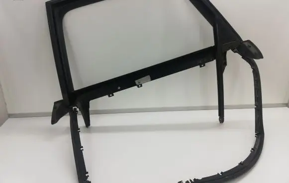 Audi A6 S6 C6 4F Rear door window/glass frame 4F0867369C