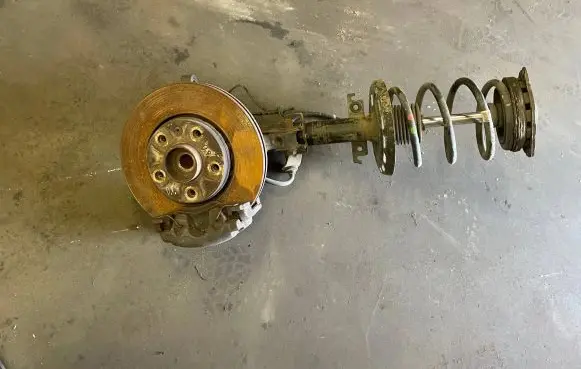 Renault Megane III Front wheel hub spindle knuckle