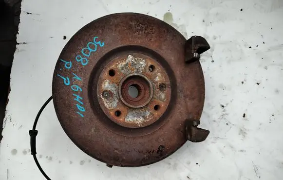 Peugeot 3008 I Front wheel hub spindle knuckle 