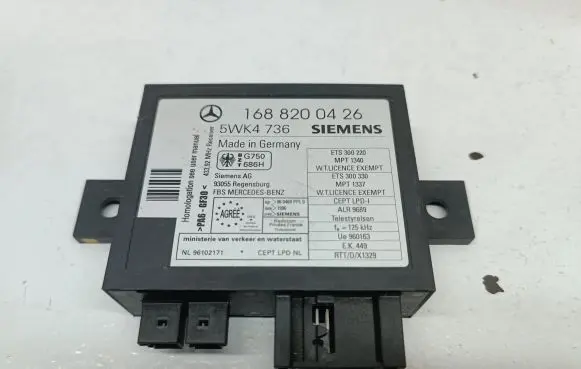 Mercedes-Benz A W168 Immobilizer control unit/module 1688200426 5WK4736