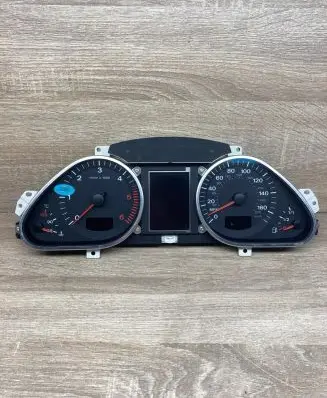 Audi A6 S6 C6 4F Speedometer (instrument cluster) 4F0920982T 4F0910930C