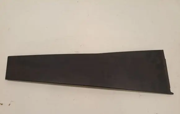 Volkswagen Sharan Rear door glass trim molding 7N5839904B