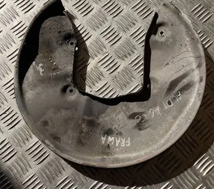 Audi A6 S6 C6 4F Rear brake disc plate dust cover 