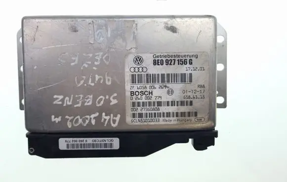 Audi A4 S4 B8 8K Gearbox control unit/module 8E0927156G 0260002779